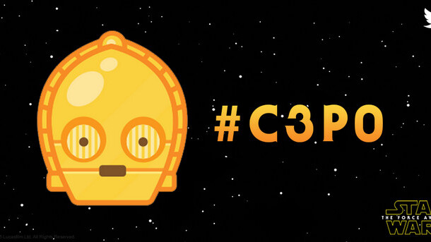 Star Wars emoji hit Twitter – #C3PO, #StormTrooper and #BB8 plus #TheForceAwakens