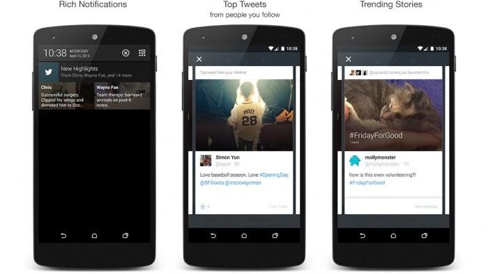 Twitter for Android’s new Highlight feature will push notify you the day’s top tweets