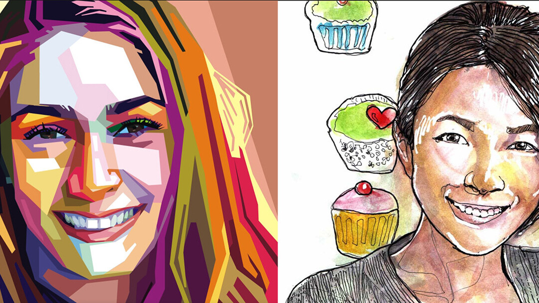 Fiverr Faces lets you order custom designed portraits based on your selfies