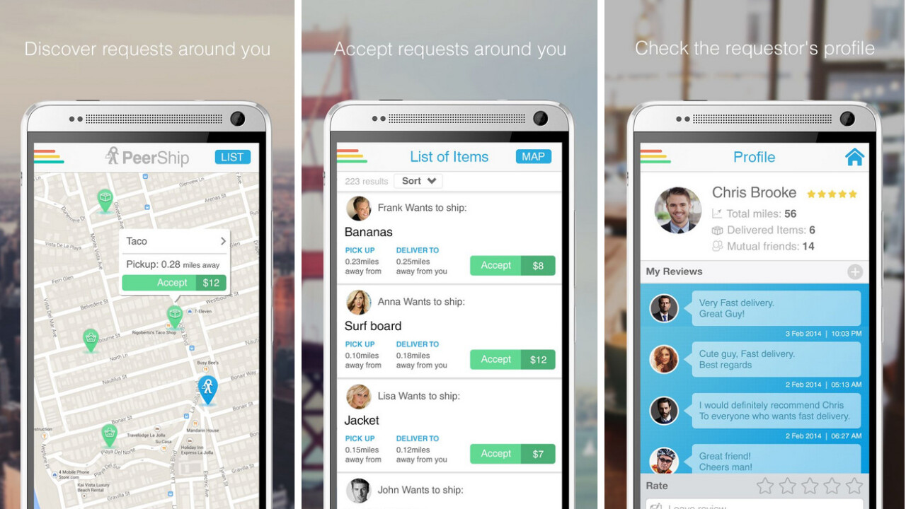 PeerShip can turn anyone into a courier (but it won’t deliver Taylor Swift)