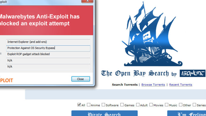 WordPress sites are at risk of Pirate Bay clone slinging malware