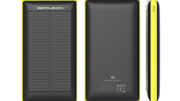 47% off ZeroLemon SolarJuice 10,000 mAh Battery – just $26