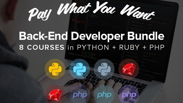 Pay what you want for this Back-End Developer Bundle