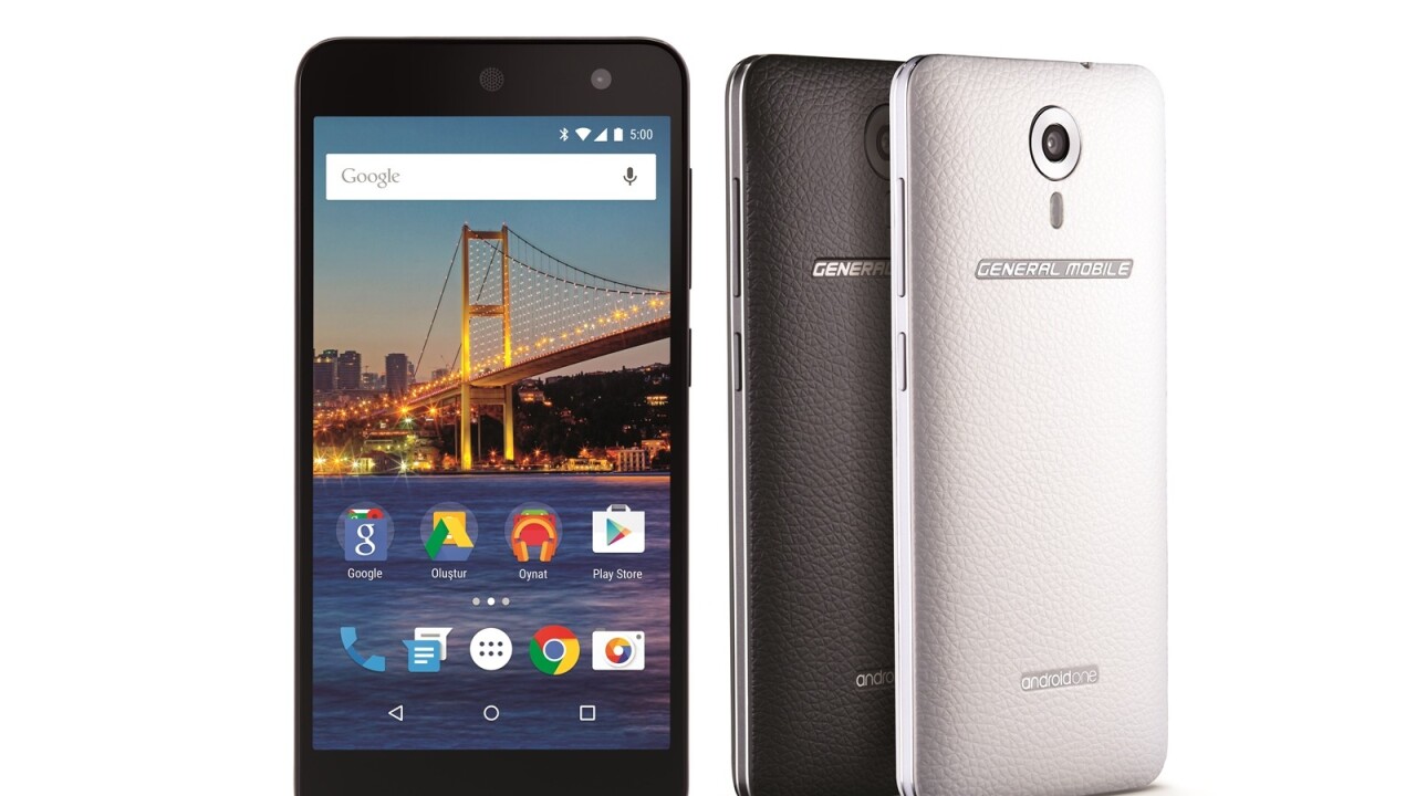 Android One is launching in Turkey, its first country outside of Asia