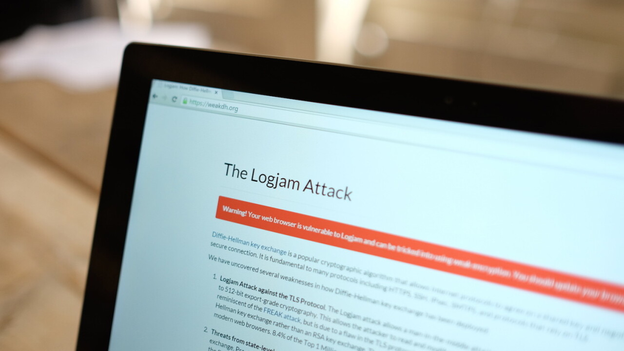 There’s a new problem with SSL called “Logjam”, here’s what you need to know