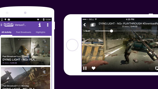 Twitch brings video-on-demand game content to its iOS and Android apps