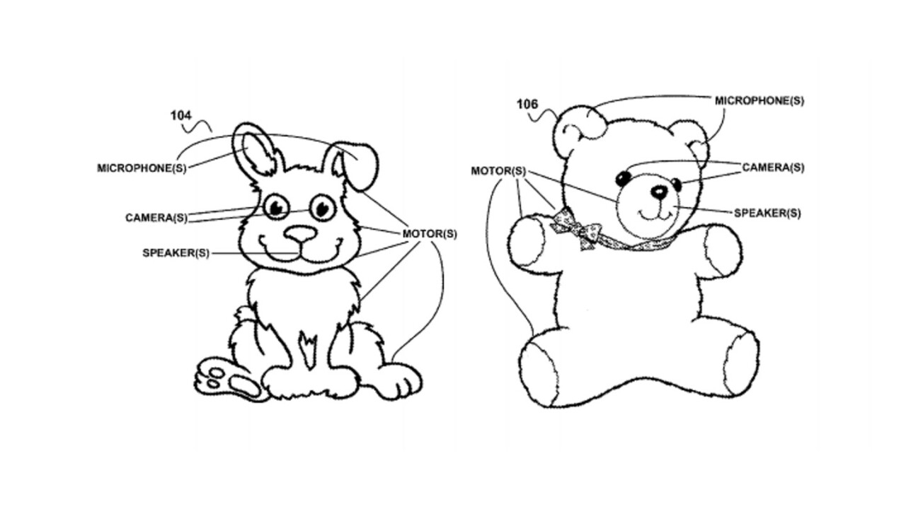 Google has patented a smart teddy and I find that pretty terrifying