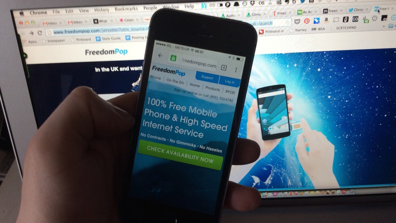 FreedomPop – the Ryanair of mobile networks – is coming to the UK