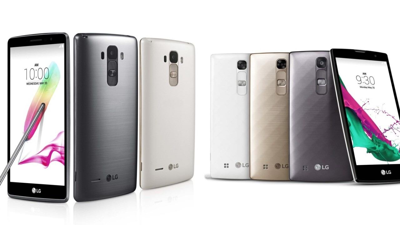 LG introduces phablet and compact variants of its latest G4 flagship phone