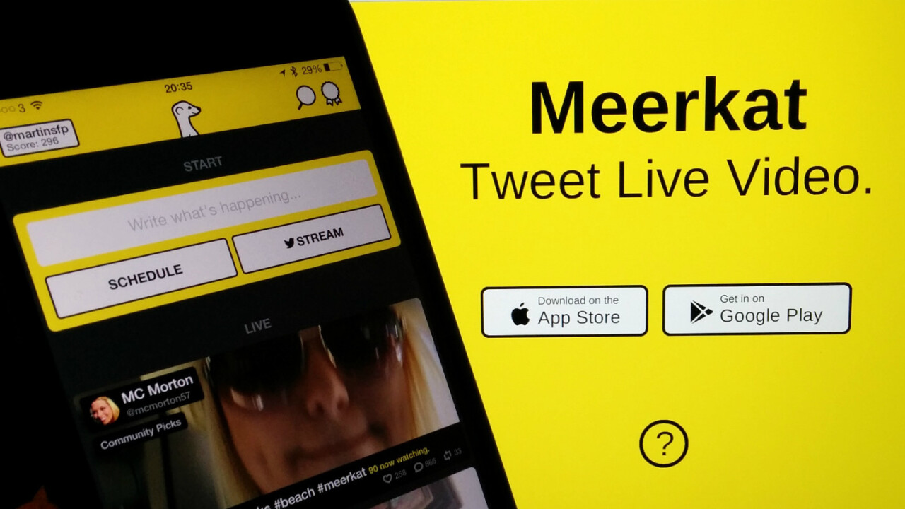 Meerkat for iOS gets address book integration, Facebook stream promotion and ‘Mobbing’