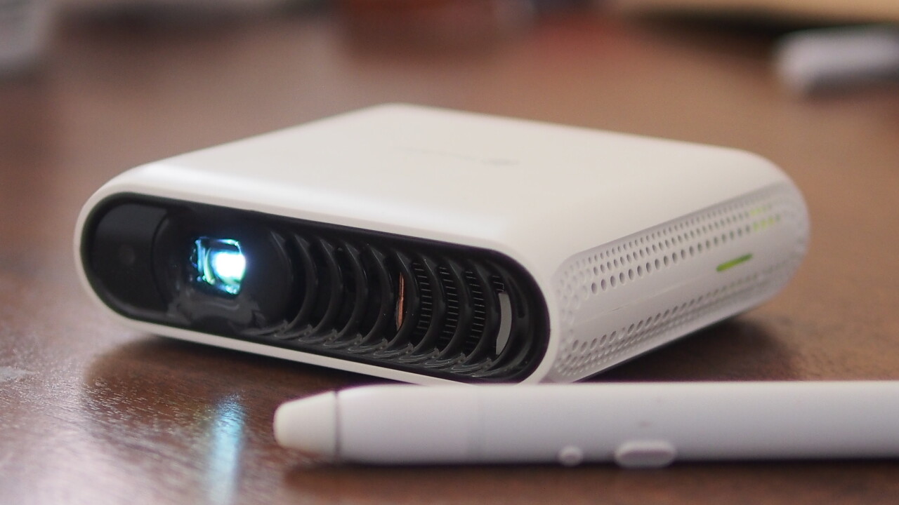 Hands-on: The Touchjet Pond projector is like a giant Android tablet you can take anywhere
