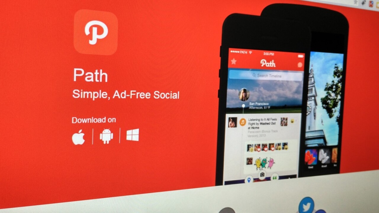 Path’s social networking app has been acquired by South Korea’s Daum Kakao