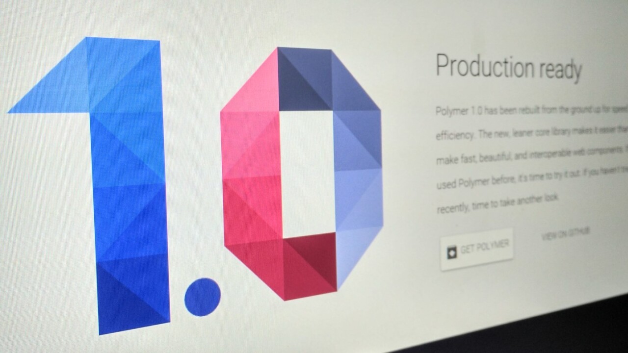Google’s new Polymer library makes it easier to build feature-packed Web apps