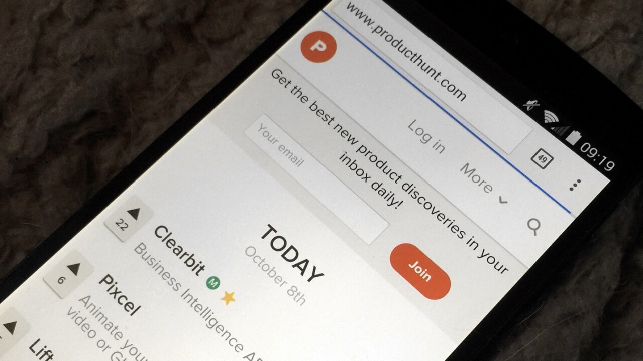 Product Hunt for iOS gets push notifications and improved search