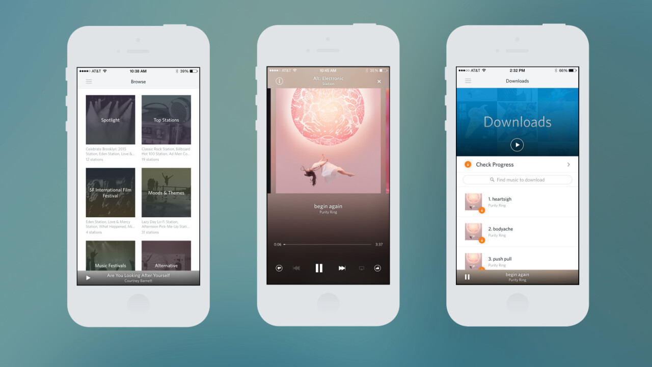 Rdio’s new ‘Select’ tier offers ad-free radio and on-demand tracks for $3.99 per month