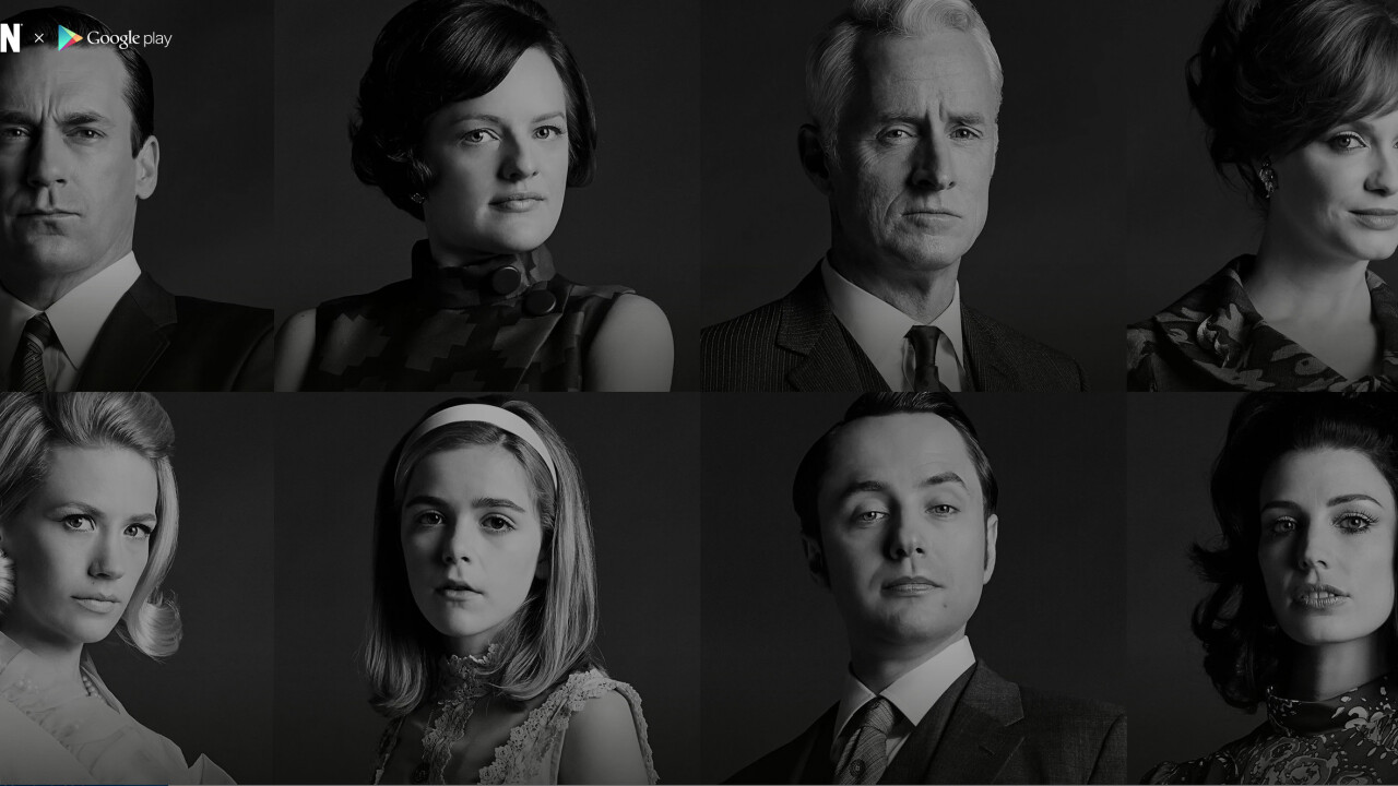Google Play partners with Lionsgate to give Mad Men an interactive send off