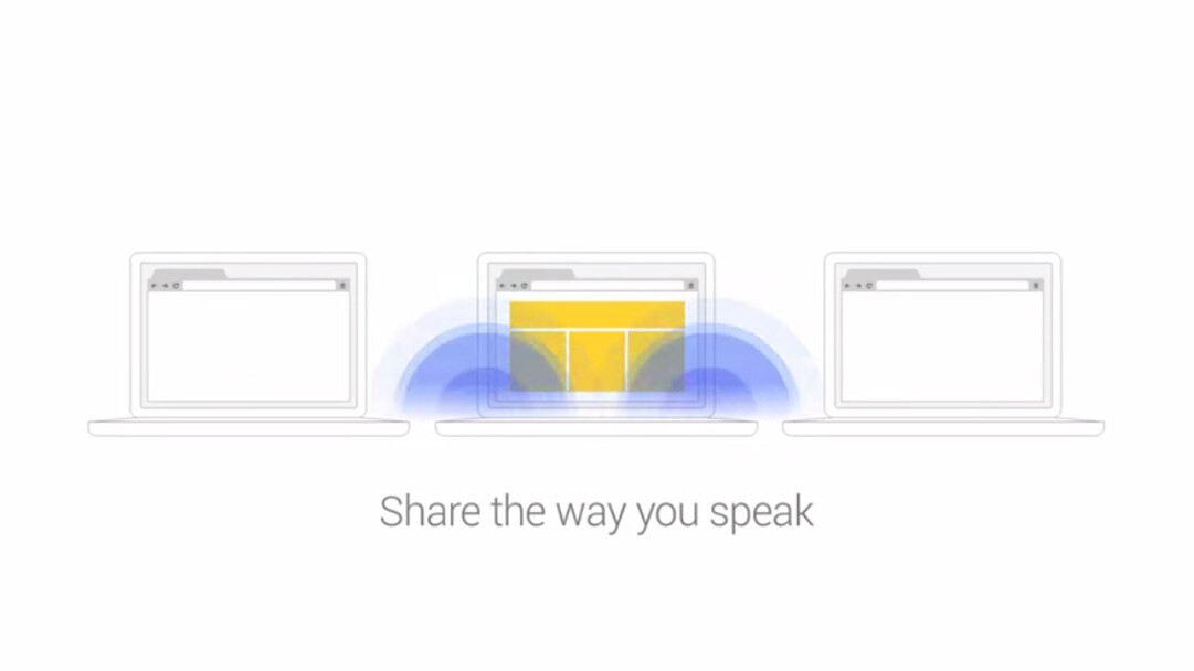 Google’s Tone Chrome extension transmits between computers via sound