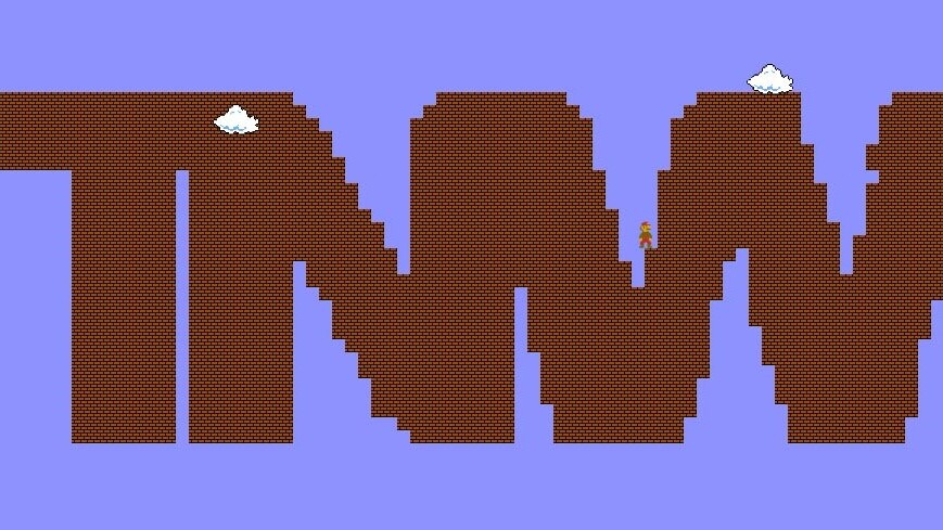 Turn anything on your screen into a playable Super Mario Bros game