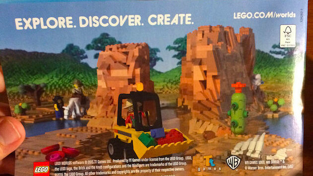 It looks like Lego is building a Minecraft rival