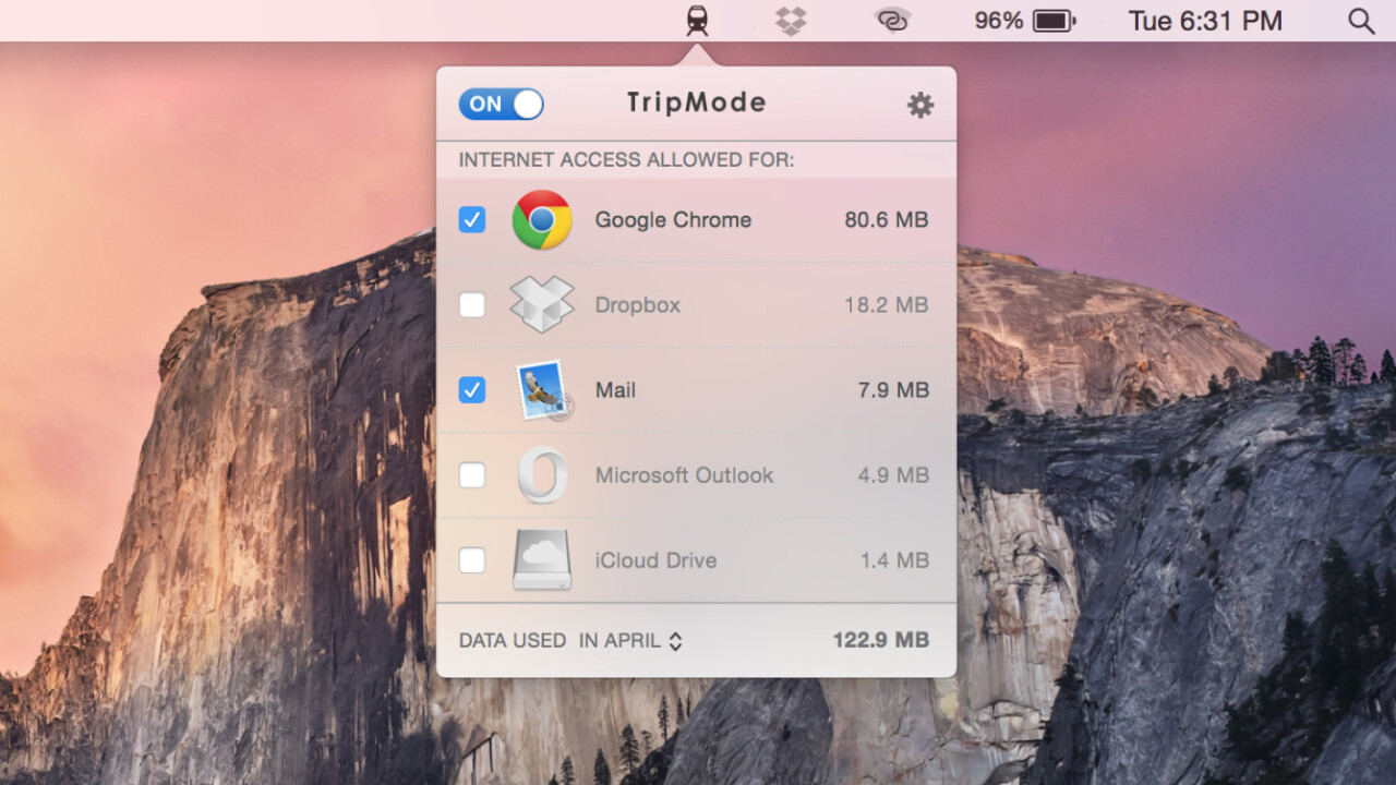 Tripmode for Mac frees you from mobile data nightmares