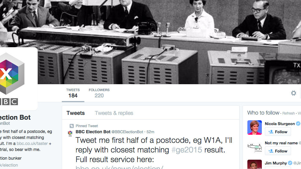 The BBC’s Election Bot will tweet you results on demand