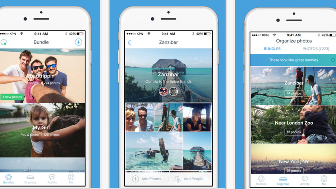 Bundle photo management and sharing app lands on iOS and Android