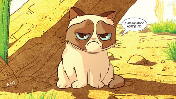 Grumpy Cat continues to dominate Web culture with a new comic book series