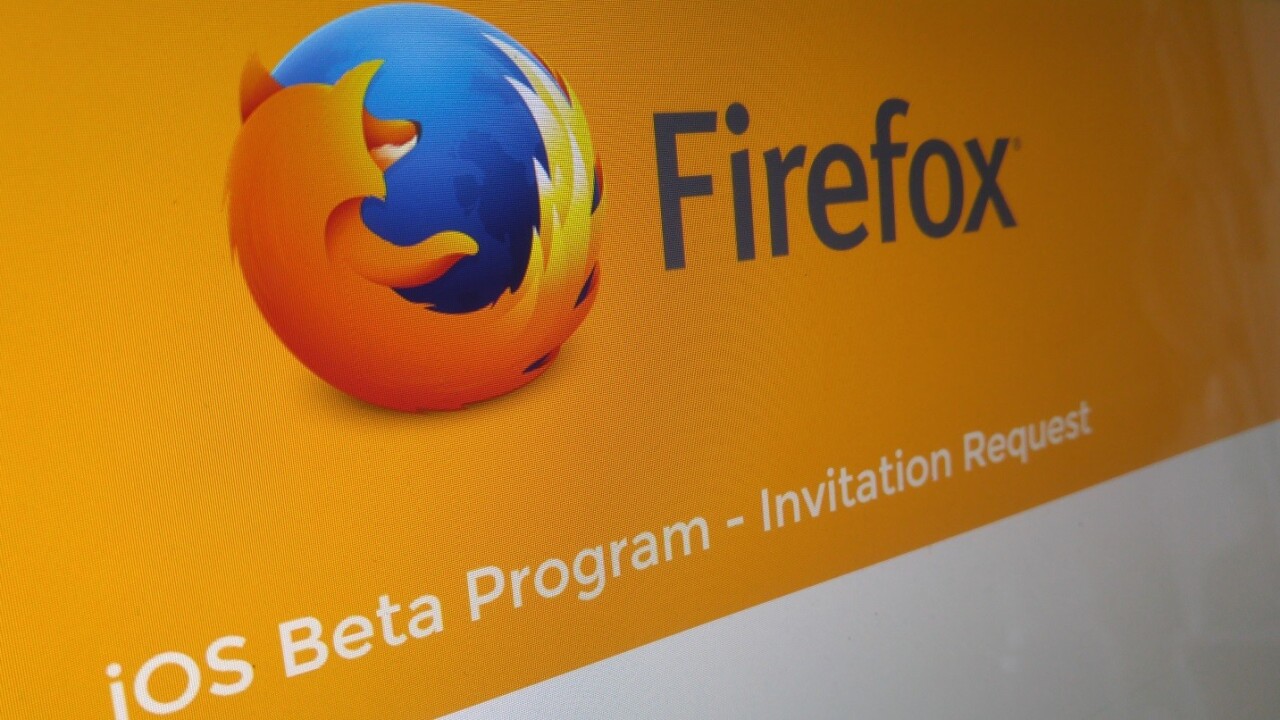 You can now request an invite to beta test Firefox on iOS, sort of