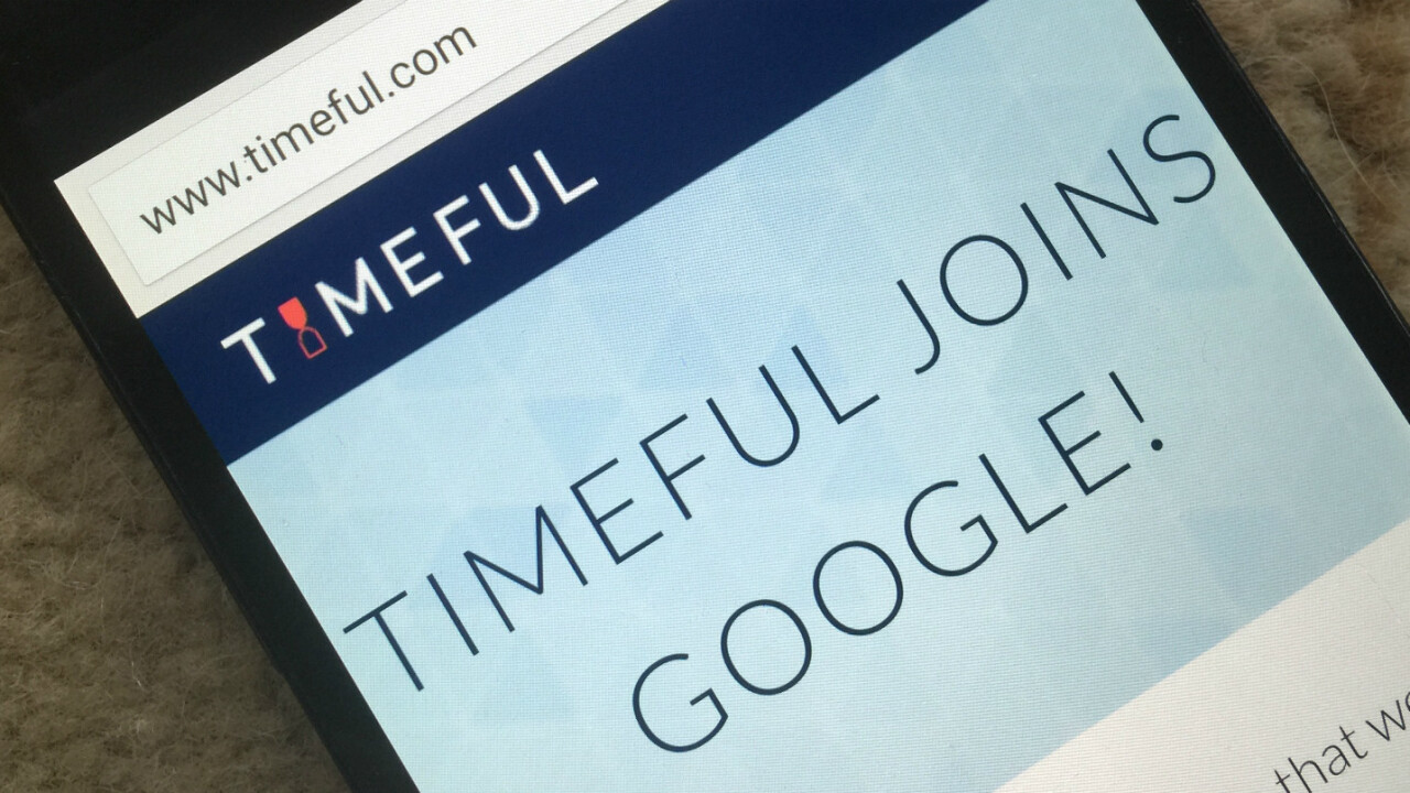 Google acquires smart calendar maker Timeful