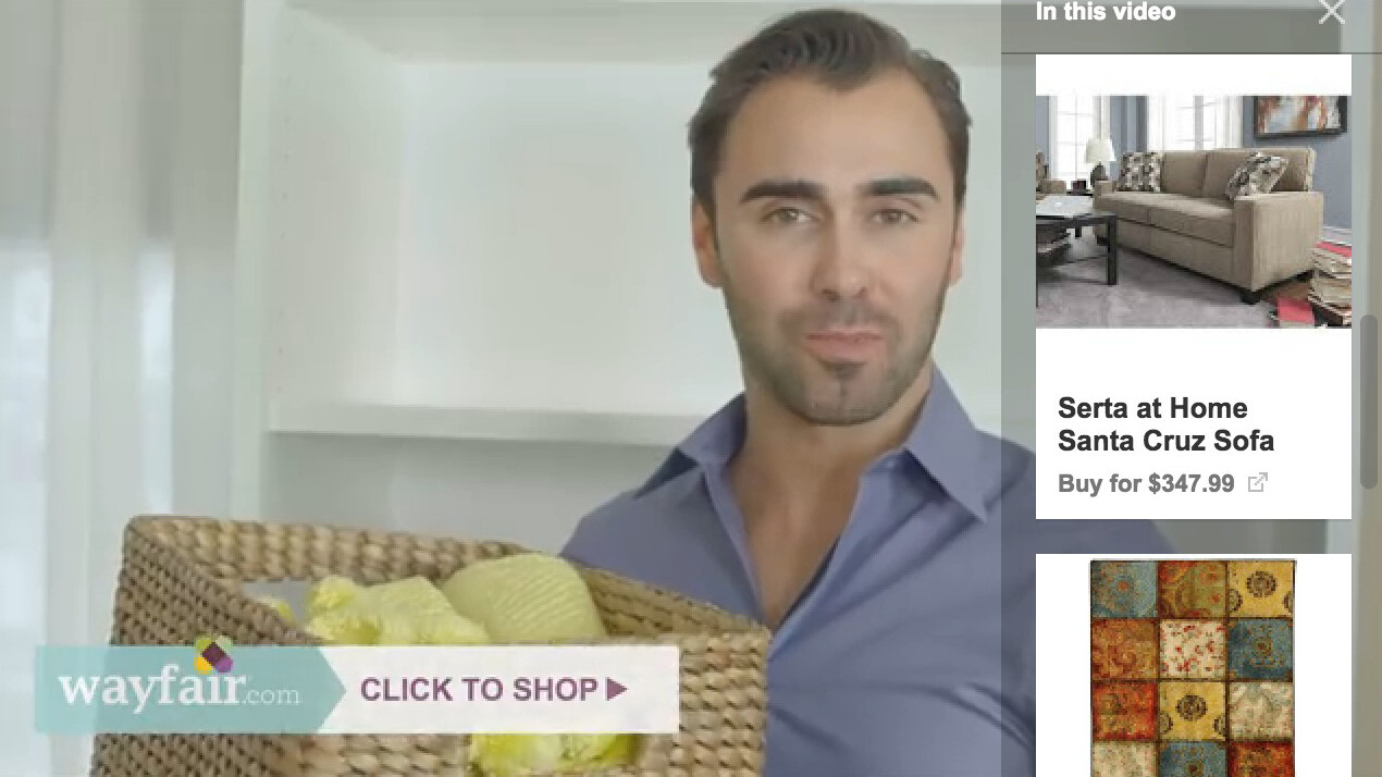 Google makes it easier to buy products in YouTube ads