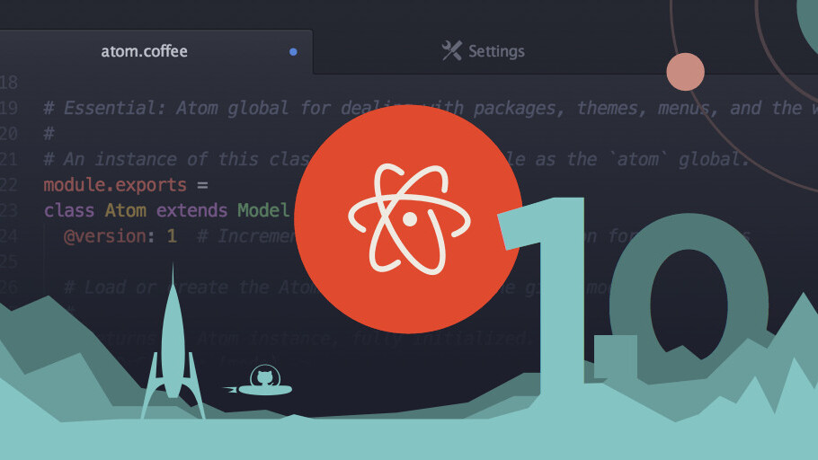 GitHub’s hackable text editor, Atom, hits version 1.0