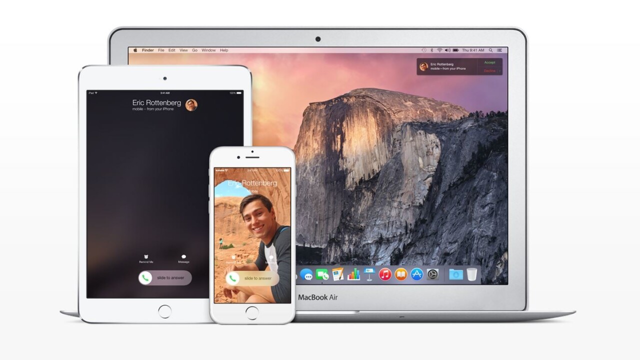 iOS 9 lets you receive iPhone calls on your Mac without being on the same Wi-Fi network