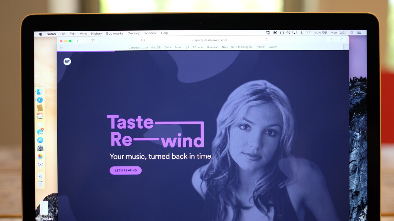 Spotify’s ‘taste rewind’ is a blast from the musical past