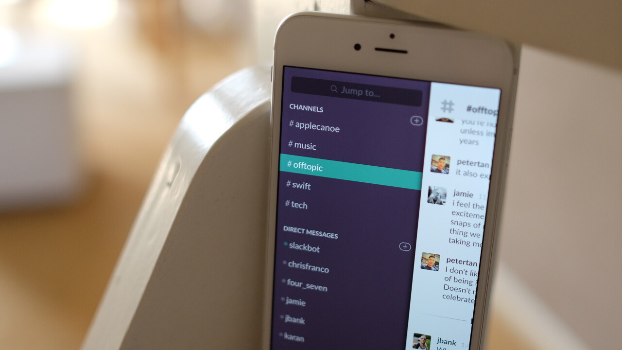 Slack doubles in size in four months to 1.1 million daily active users