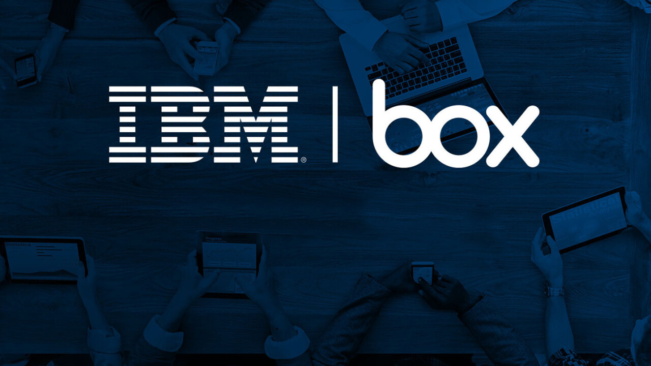 Box is teaming up with IBM to sell cloud services together