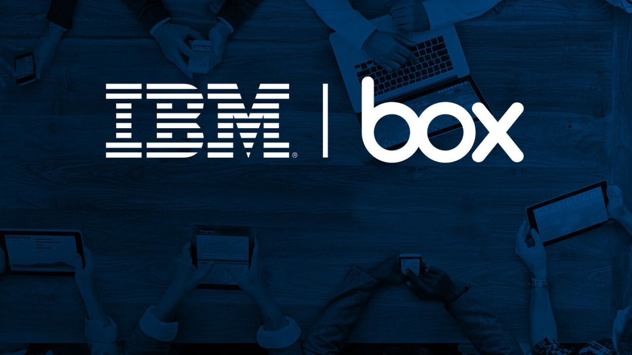 Box is teaming up with IBM to sell cloud services together