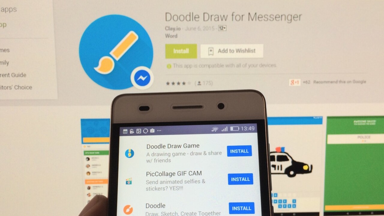 You can now play a game in Facebook Messenger