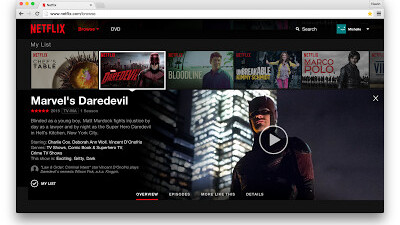 Netflix officially launches its redesigned website