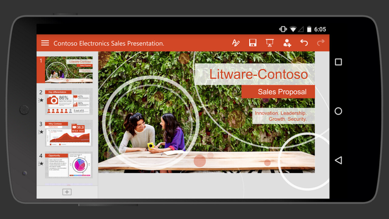 Microsoft’s new Word, Excel and PowerPoint Android apps are now available to download