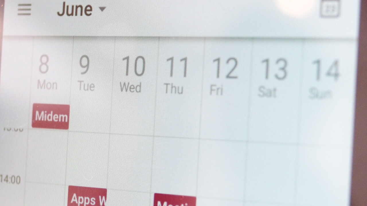 Google Calendar for iOS gets weekly overview, Drive attachments for events
