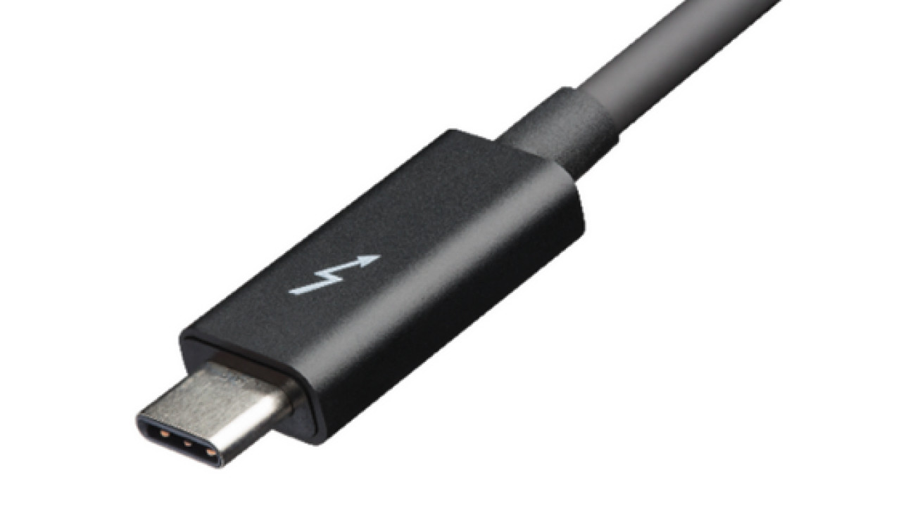 Intel adopts USB-C connector for its Thunderbolt 3 cable, letting you transfer a 4K movie in 30 seconds