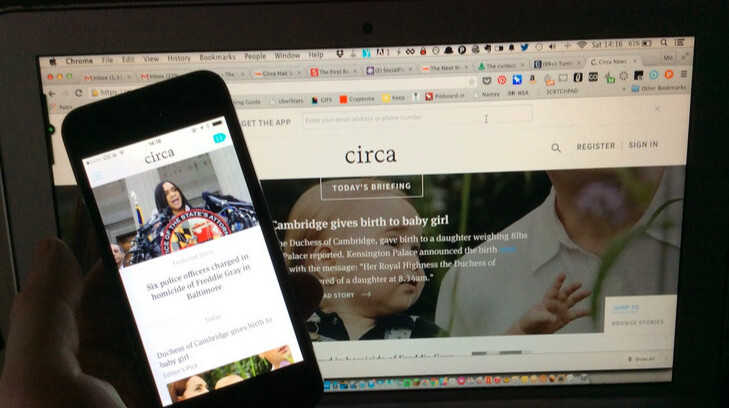Circa news app and website are shutting down