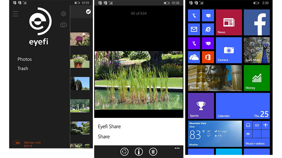 Eyefi Mobi comes to Windows Phone, bringing digicam shots to the palm of your hand