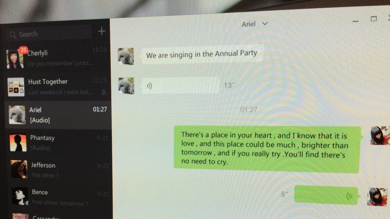 WeChat’s Windows app now speaks English