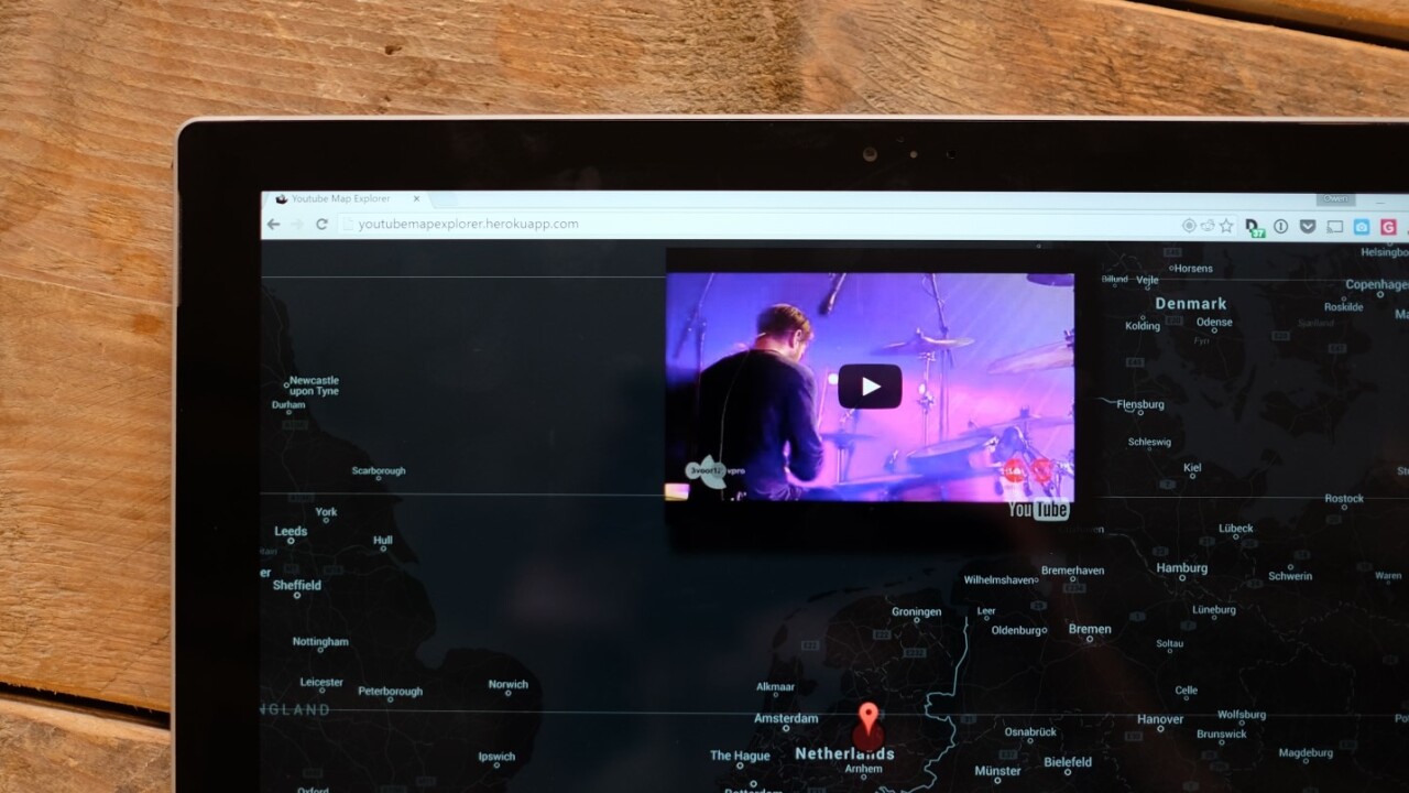 YouTube Map Explorer is an unusual way to discover videos from around the world