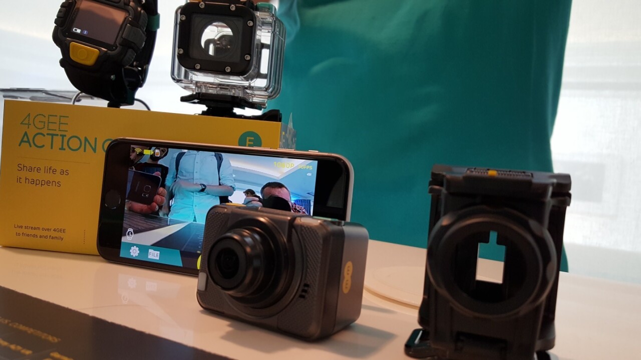 EE launches GoPro-like 4G action camera in new connected devices push