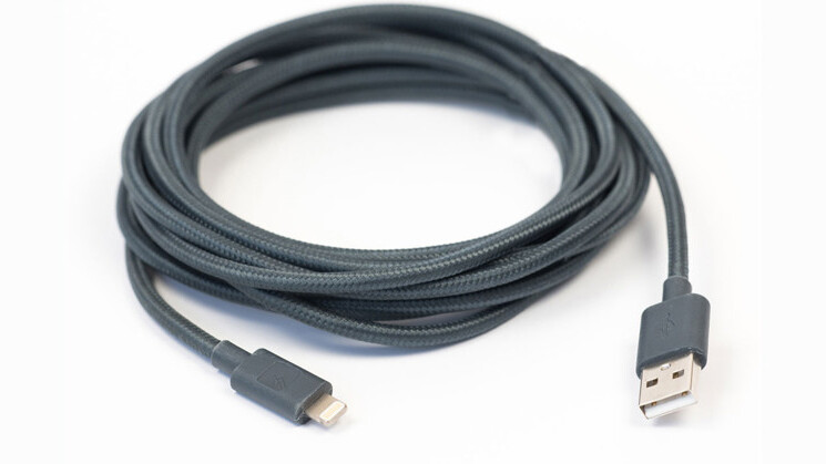 Get 33% off this braided 10-foot MFi-certified Lightning cable