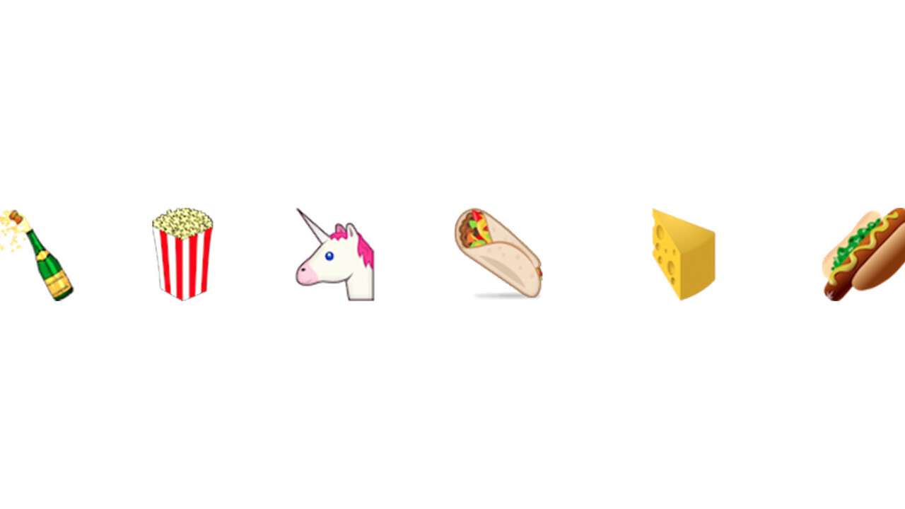 Taco, unicorn, cheese and 34 other emoji are coming to a phone near you