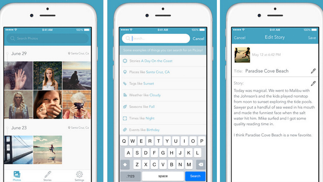 PicJoy for iPhone auto tags your photos for swifter searching