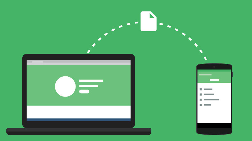 Pushbullet’s Portal lets you transfer large files between mobile and desktop over Wi-Fi